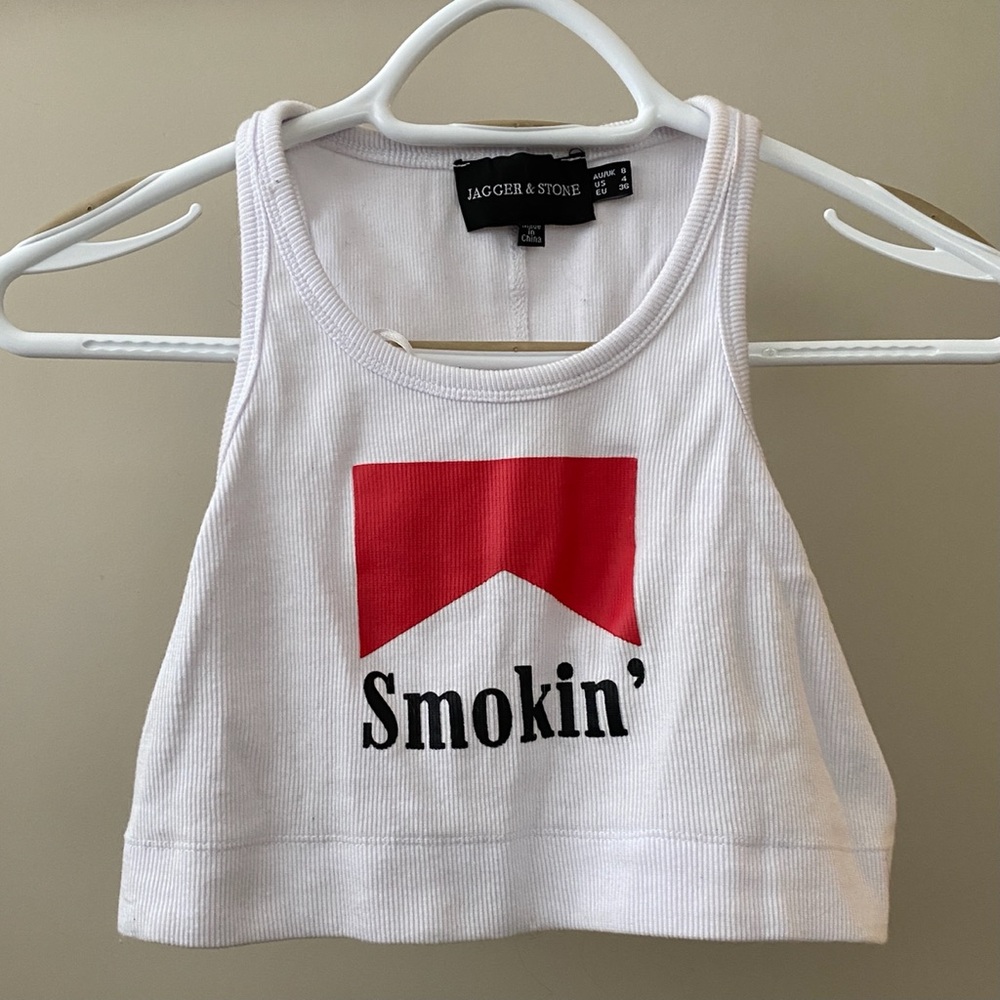 Jagger & Stone “Smokin” Crop Top - Size XS